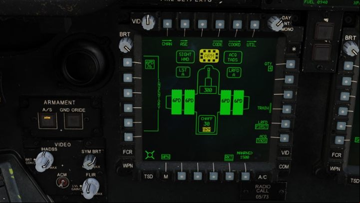 Prepare the helicopter for unguided rocket attack - DCS AH-64D Apache: 2.75 Unguided Rockets Hydra-70 - Weapons Employment - DCS AH-64 Apache Guide