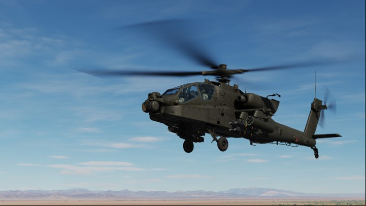 The AH-64D Apache is a twin-engine, two-seat American assault helicopter designed to combat enemy armored forces and for close missions - DCS AH-64D Apache: Introduction - Basics - DCS AH-64 Apache Guide