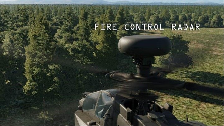 The huge dome above the rotor of some Apaches is the AN/APG-78 radar created by Longbow LLC - the combined effort of Northop Grumman and Lockheed Martin - DCS AH-64D Apache: Introduction - Basics - DCS AH-64 Apache Guide