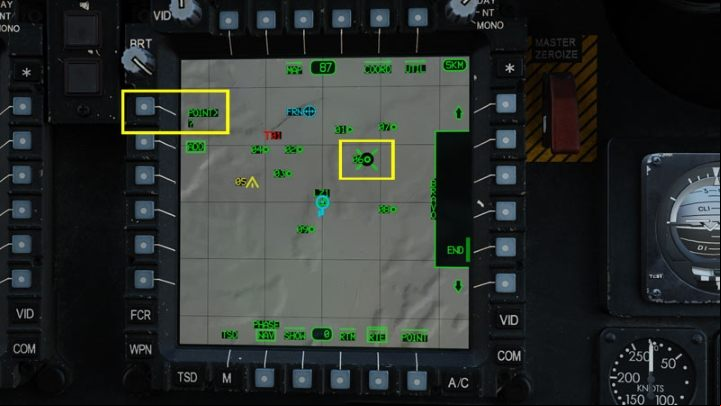 The easiest method is to place the cursor on a point and press Cursor Enter - DCS AH-64D Apache: TSD - Tactical Situation Display - Systems and Sensors - DCS AH-64 Apache Guide