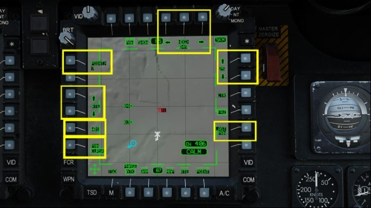 PAN options - DCS AH-64D Apache: TSD - Tactical Situation Display - Systems and Sensors - DCS AH-64 Apache Guide