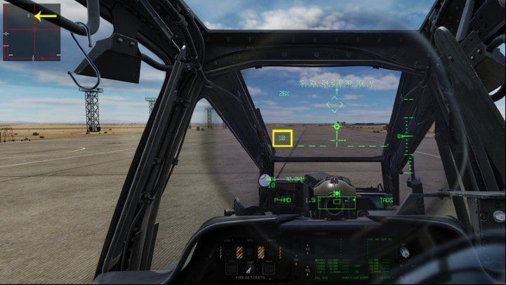 Push the cyclic forward while slowly increasing the collective - DCS AH-64D Apache: Taxi and Take Off - Flight and Navigation - DCS AH-64 Apache Guide