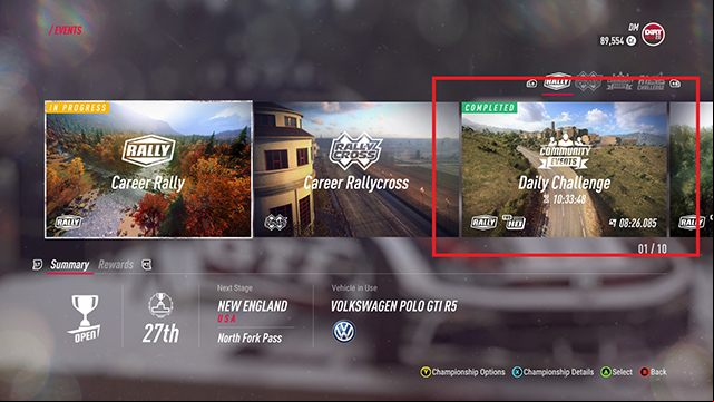 1 - How to earn credits as quickly as possible in DiRT Rally 2.0? - FAQ - DiRT Rally 2.0 Guide
