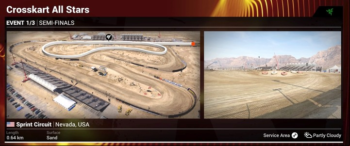 Races take place over sand-covered, simple circuits. - Hints on race modes | Tips - Tips - DiRT 4 Game Guide