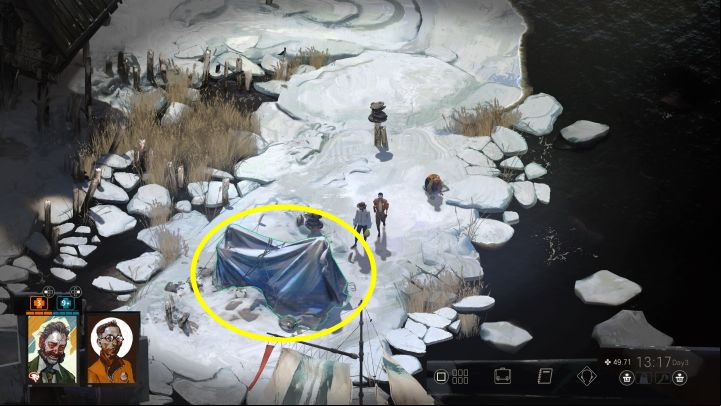 This is one of the starting side quests associated with the story line of Ravers and the church where they would like to create a nightclub - Disco Elysium: Solve the Egg Head Puzzle - walkthrough - Church and the Ravers - Disco Elysium Guide