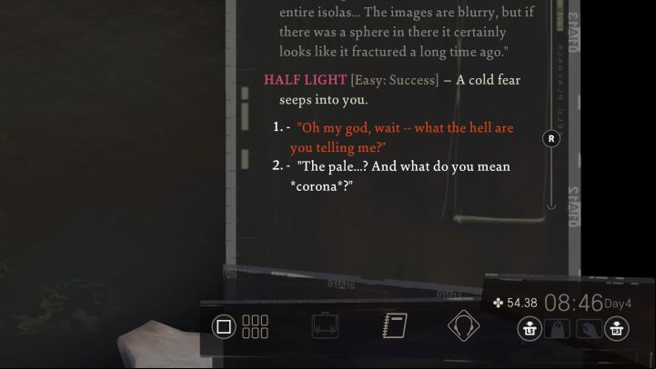 First, complete the Get a reality lowdown - we have described it on a separate page of this guide - Disco Elysium: Talk to Joyce about the Pale without Kim - walkthrough - Identity - Disco Elysium Guide