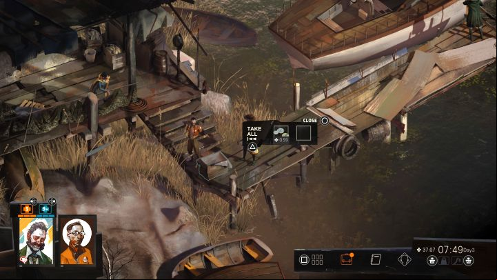 Starting from day 3, Joyce may be found in Fishing Village - explore its northeastern part to find a small pier - Disco Elysium: Get a reality lowdown - walkthrough - Identity - Disco Elysium Guide