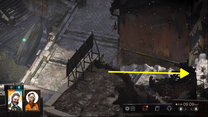 To start the quest you need to talk to the mysterious smoker who can be found on the balcony of the apartment building located in the second part of the courtyard behind Whirling-in-Rags hotel - Disco Elysium: The smoker on the balcony - walkthrough - Body identification - Disco Elysium Guide