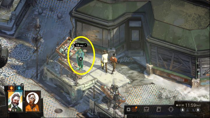 This quest can be activated on day 2 at the earliest - Disco Elysium: Find working class husband - Second crime scene - Disco Elysium Guide