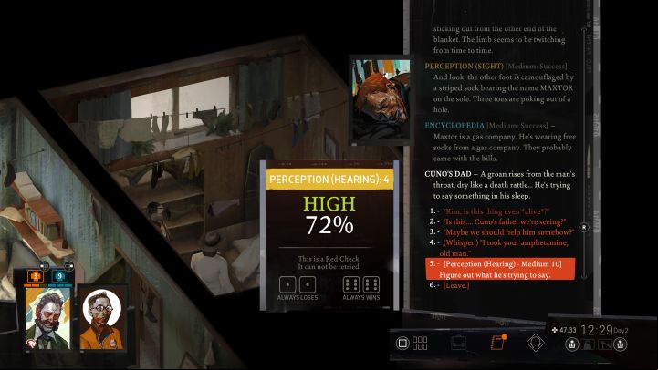This is an optional objective of this task - Disco Elysium: Split a kilo with Cuno - walkthrough - Other - Disco Elysium Guide