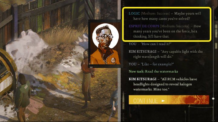 ive Skill checks run in the background and are automatically scored when the character makes a positive dice roll - Disco Elysium: Skill checks - Basics - Disco Elysium Guide