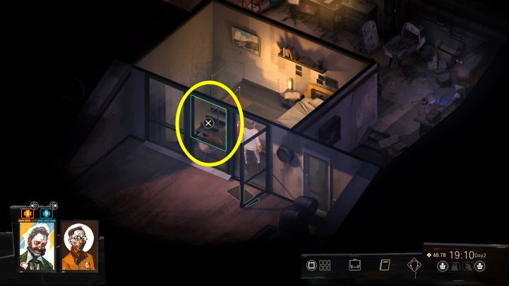 You must interrogate Klaasje on the Whirling-in-Rags balcony as part of the task Get the whole story from Titus - Disco Elysium: Determine where the shot came from - walkthrough - Ruby and the shooter - Disco Elysium Guide
