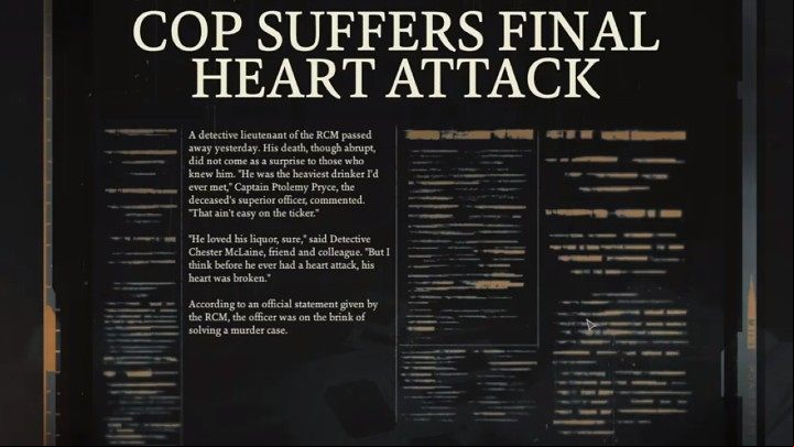 In Disco Elysium, the main character, Harrier du Bois, can die in many different ways - even during the first few minutes - Disco Elysium: Tips and Tricks - Basics - Disco Elysium Guide