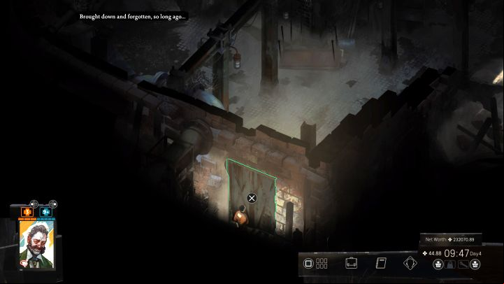 Once inside, get to the ground floor and do not move forward on your own - Disco Elysium: Look for Ruby on the coast - walkthrough - Ruby and the shooter - Disco Elysium Guide