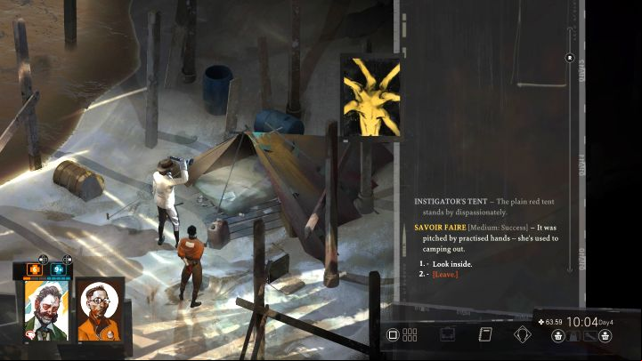 Regardless of the outcome of the confrontation, you will be able to search the entirety of Ruby's hideout - Disco Elysium: Look for Ruby on the coast - walkthrough - Ruby and the shooter - Disco Elysium Guide