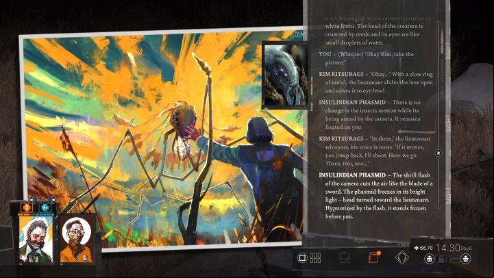 ing the test will allow you to continue watching the insect - Disco Elysium: Inspect the phasmid - walkthrough - Ruby and the shooter - Disco Elysium Guide