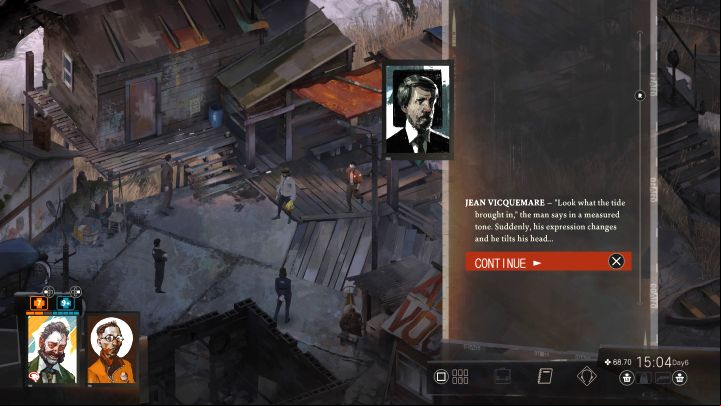 When you return to the west coast, save your game because you will shortly enter the final scene which cannot be interrupted - Disco Elysium: The Return - walkthrough - Ruby and the shooter - Disco Elysium Guide