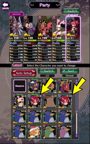 If a character you already have s your party, you can use it as a copy to strengthen the original - Disgaea RPG: Character copies - what to do with them? - FAQ - Disgaea RPG Guide