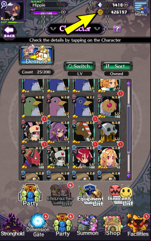 HL is a currency with the appearance of gold coins, featured in all parts of Disgaea - Disgaea RPG: In-game currency - Basics - Disgaea RPG Guide