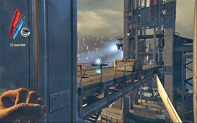 To wind up, several words of advice on how to get to the other side of the bridge - Reaching the other side of the drawbridge - Mission 4 - The Royal Physician - Dishonored - Game Guide and Walkthrough