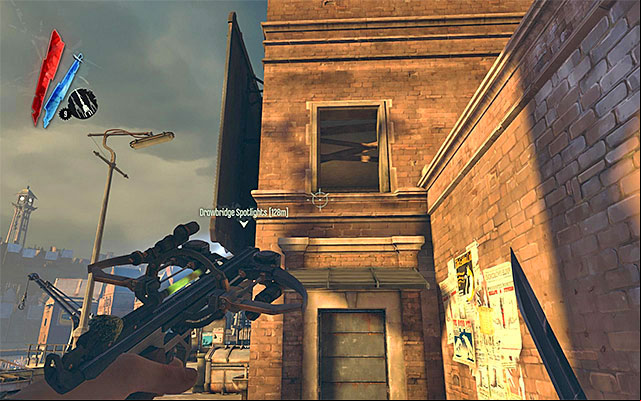 I suggest that you wind up by exploring apartments located the closest to the drawbridge - Exploring Pratchett's apartment and the neighboring houses - Mission 4 - The Royal Physician - Dishonored - Game Guide and Walkthrough