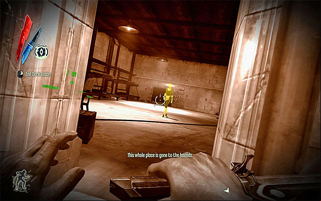 You may now start exploring the buildings here - Exploring the area around the Dunwall Tower - Mission 6 - Return to the Tower - Dishonored - Game Guide and Walkthrough
