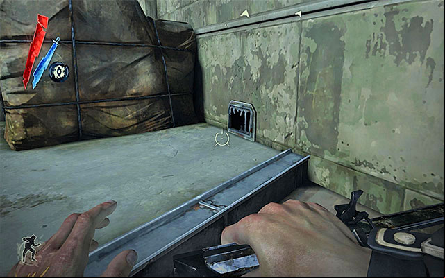 The thing that variants one and two have in common, is that, in both cases, you are separated from the fort entrance by walls of light - Infiltrating the fort - Mission 9 - The Light at the End - Dishonored - Game Guide and Walkthrough