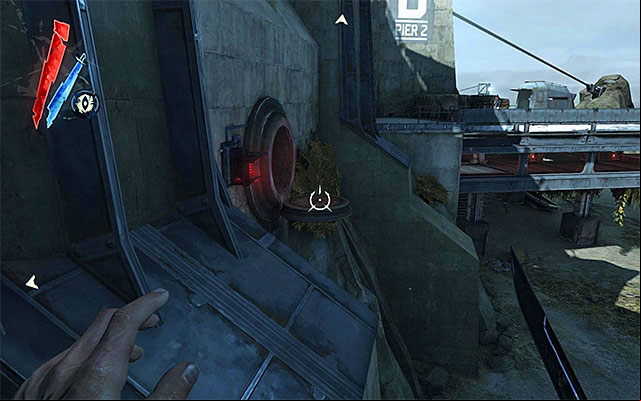 The other way requires you to reach the sewer entrance shown in the above screenshot, located in between the two fort entrances described above - Infiltrating the fort - Mission 9 - The Light at the End - Dishonored - Game Guide and Walkthrough