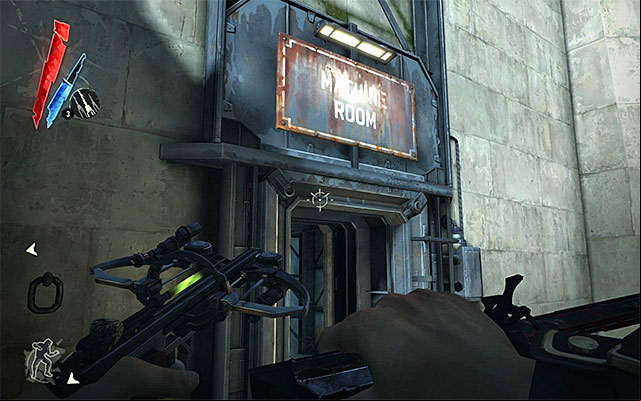 The last one, third variant assumes taking the sewer tunnel system, and it is available regardless of the player's chaos rate - Gaining access into the gatehouse - Mission 9 - The Light at the End - Dishonored - Game Guide and Walkthrough