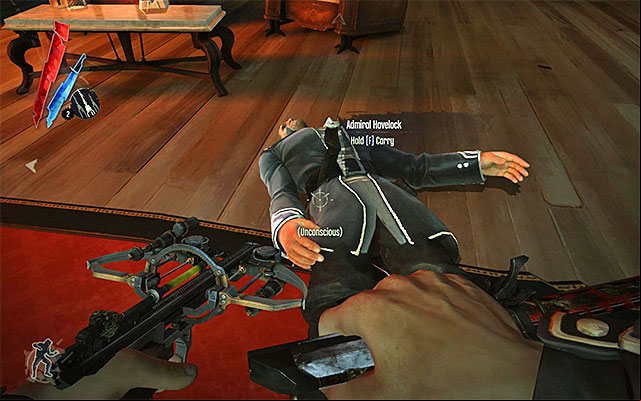 At first, the iral will not even want to fight with you and, instead, leaves himself at your mercy - Endings - Mission 9 - The Light at the End - Dishonored - Game Guide and Walkthrough