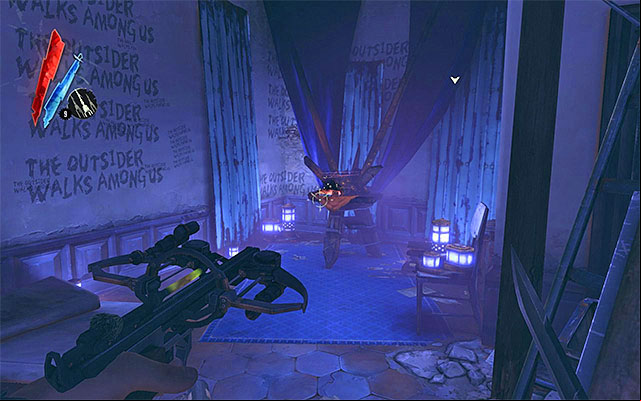 RUNE 3/5 - The rune is inside the building with the deranged civilian in it, neighboring with Prattchet's apartment - Runes - locations - p. 1 - Collectibles - Dishonored - Game Guide and Walkthrough