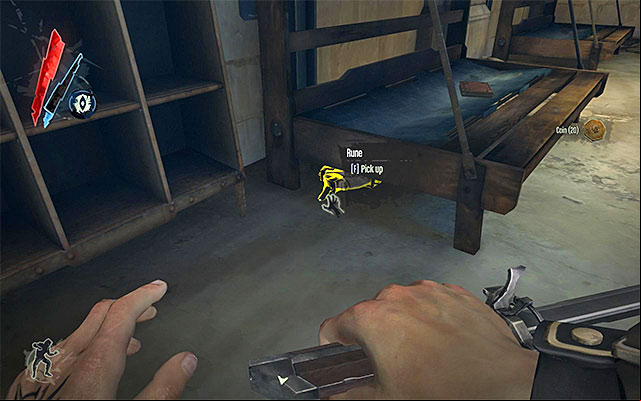 RUNE 1/4 - The rune is located in the buildings neighboring with the Dunwall Tower (to the right of the tower's main entrance) - Runes - locations - p. 2 - Collectibles - Dishonored - Game Guide and Walkthrough