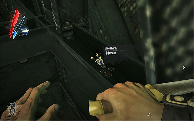 BONE CHARM 1/8 - The charm is on one of the external balconies of the refinery - Bone Charms - locations - Collectibles - Dishonored - Game Guide and Walkthrough