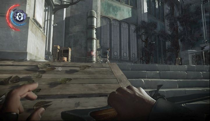 Get rid of the guard. - Get through the lobby | Mission 3 - Mission 3 - The Good Doctor - Dishonored 2 Game Guide