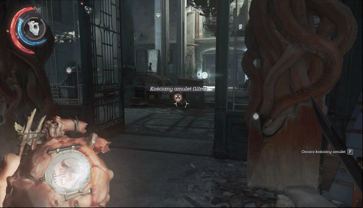 Collect a bone charm before leaving this place. - Get through the lobby | Mission 3 - Mission 3 - The Good Doctor - Dishonored 2 Game Guide