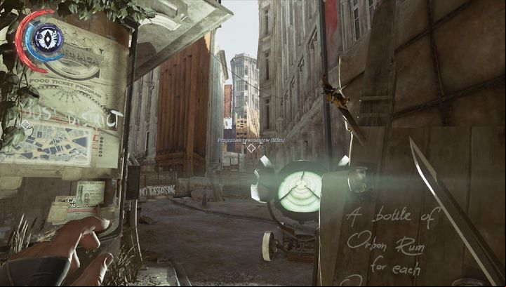 Reach the balcony on the left - Paolos body | Mission 6 - Mission 6 - Dust District - Dishonored 2 Game Guide