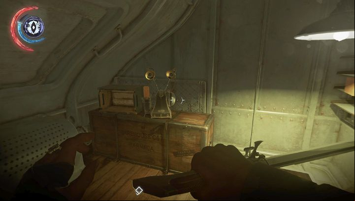 First audiograph. - Secrets | Mission 6 - Mission 6 - Dust District - Dishonored 2 Game Guide