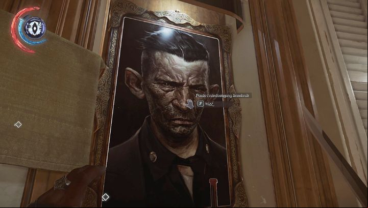 Paolos painting is found in his office, while the bathroom contains another one, and the outsider shrine. - Secrets | Mission 6 - Mission 6 - Dust District - Dishonored 2 Game Guide