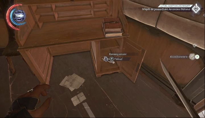 Bone charm #7 is in the office. - Secrets | Mission 6 - Mission 6 - Dust District - Dishonored 2 Game Guide