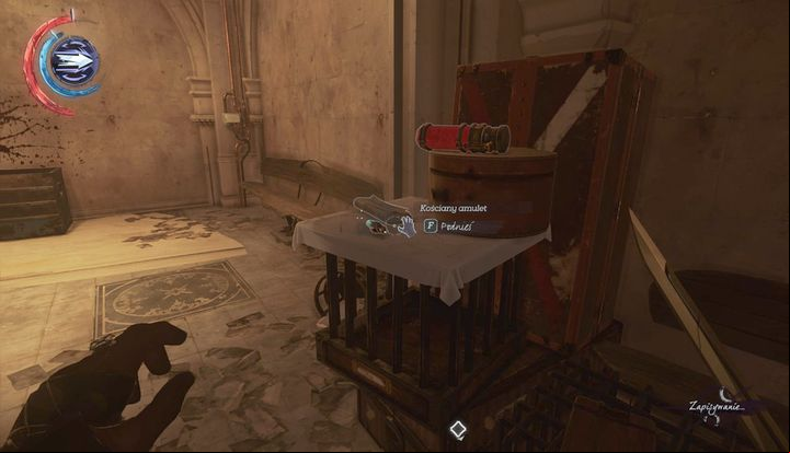 A bone charm. - Secrets | Mission 4 - Mission 4 - The Clockwork Mansion - Dishonored 2 Game Guide