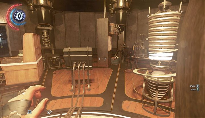 Choose anatomy on the to get the rune. Audiograph is located by the electro shock machine. - Secrets | Mission 4 - Mission 4 - The Clockwork Mansion - Dishonored 2 Game Guide
