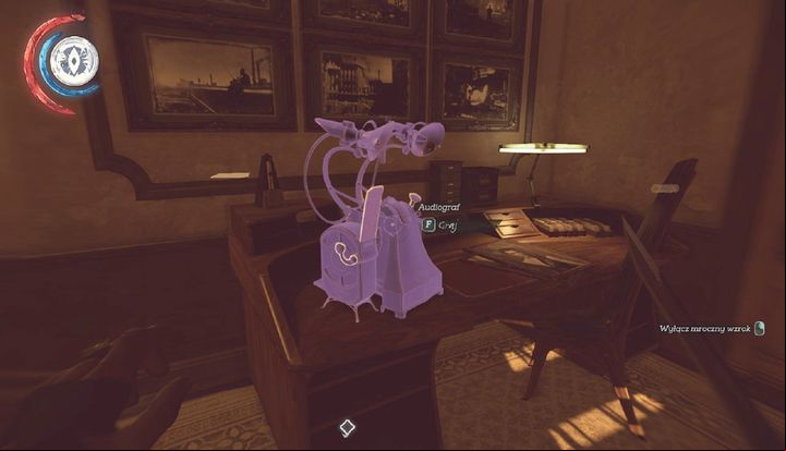 Audiograph from the residential section. - Secrets | Mission 4 - Mission 4 - The Clockwork Mansion - Dishonored 2 Game Guide