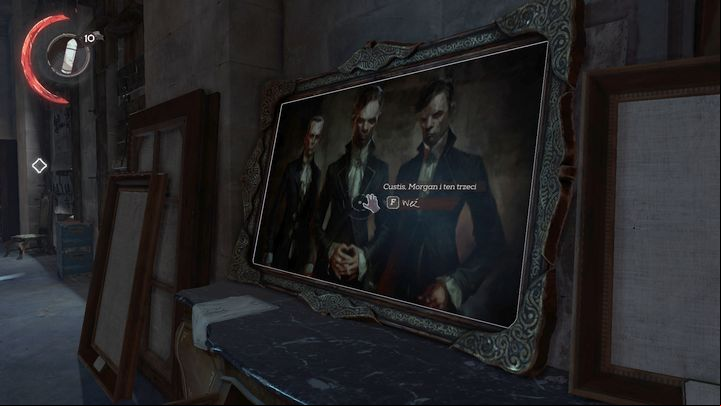 The first painting. - Secrets | Mission 1 - Mission 1 - A Long Day in Dunwall - Dishonored 2 Game Guide