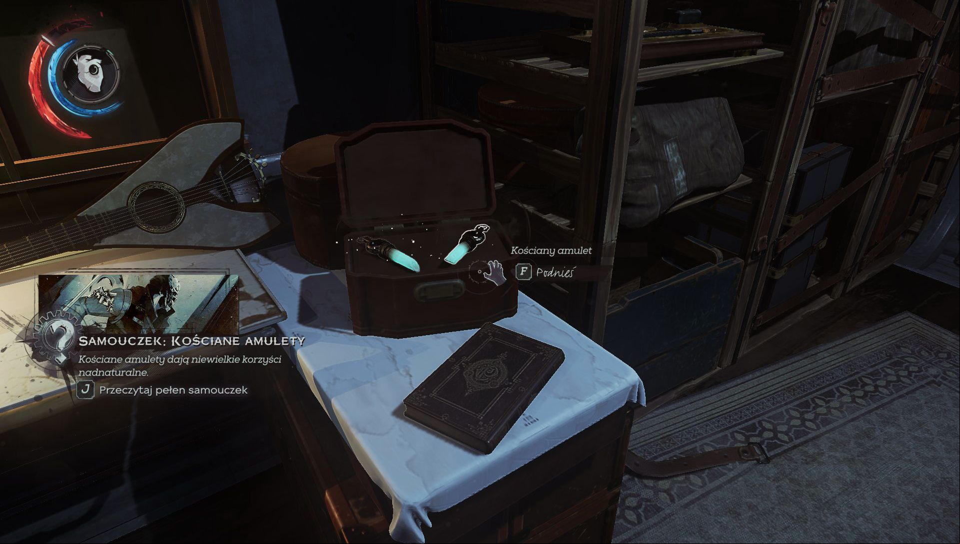Two bone charms. - Secrets | Mission 2 - Mission 2 - Edge of the World - Dishonored 2 Game Guide