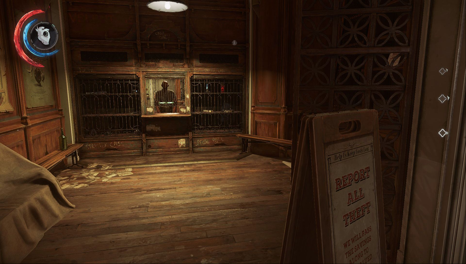 The rune can be bought in the shop. - Secrets | Mission 2 - Mission 2 - Edge of the World - Dishonored 2 Game Guide