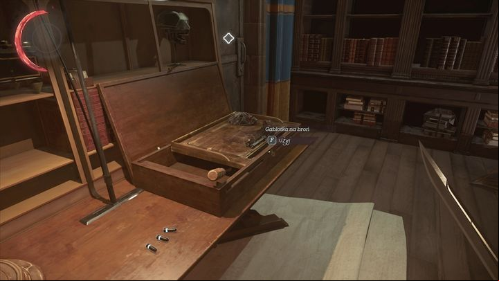 Take the items from the table before proceeding further. - Escape from Dunwall Tower | Mission 1 - Mission 1 - A Long Day in Dunwall - Dishonored 2 Game Guide