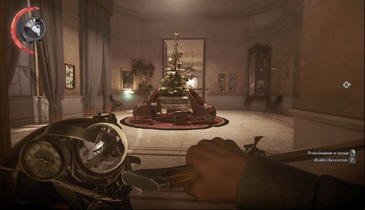 On the right, theres the entrance to the kitchen. - Exploring Siltons | Mission 7 - Mission 7 - A Crack in the Slab - Dishonored 2 Game Guide