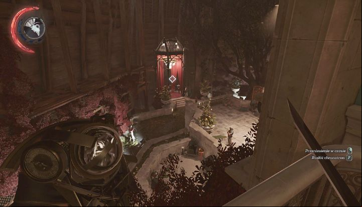 Use the wooden scaffolding on the left to get to Aramis. - Discover Delilahs secrets | Mission 7 - Mission 7 - A Crack in the Slab - Dishonored 2 Game Guide