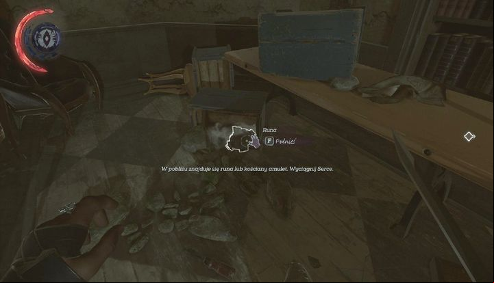 The rune is near a box, inside the room with the mining display. - Secrets | Mission 7 - Mission 7 - A Crack in the Slab - Dishonored 2 Game Guide
