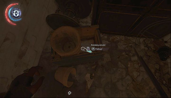 The bonecharm is inside the crate in Lucia Pastors apartment. - Secrets | Mission 7 - Mission 7 - A Crack in the Slab - Dishonored 2 Game Guide